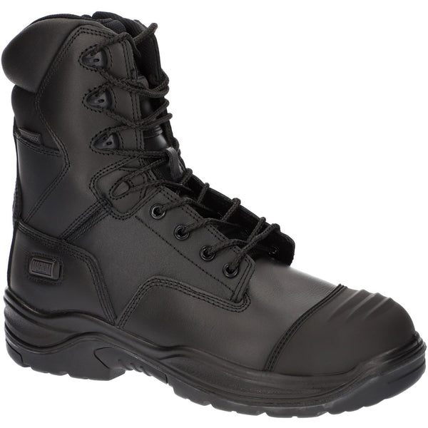 Magnum Rigmaster 8.0 Side-Zip CT CP WP Uniform Safety Boot — Black