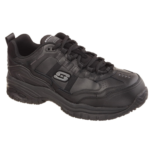 Skechers Workwear Soft Stride - Grinnell Safety Shoe — Black