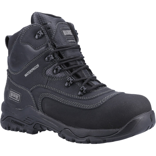 Magnum Broadside 6.0 CT CP WP Safety Boot — Black