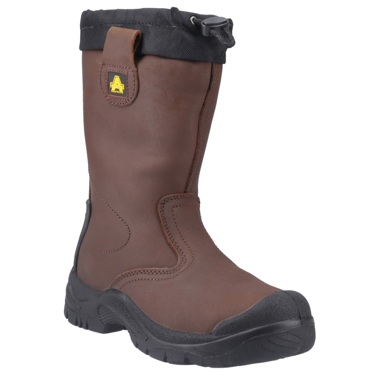 Amblers Safety FS245 Antistatic Pull On Safety Rigger Boot — Brown
