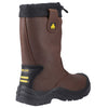 Amblers Safety FS245 Antistatic Pull On Safety Rigger Boot — Brown