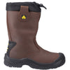 Amblers Safety FS245 Antistatic Pull On Safety Rigger Boot — Brown