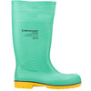 Dunlop Acifort HazGuard Safety Wellington — Green/Black/Yellow