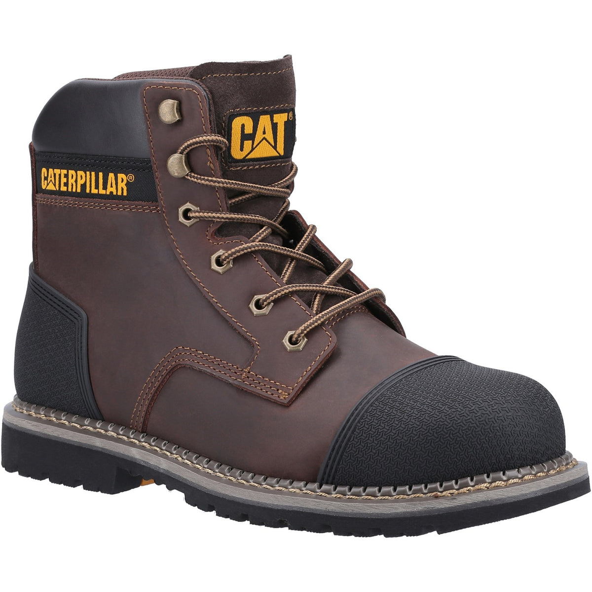 Caterpillar Powerplant S3 Safety Boot — Brown