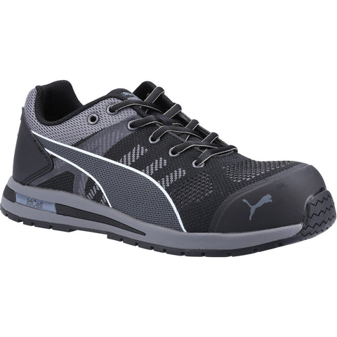 Puma Safety Elevate Knit LOW S1 Safety Trainer — Black