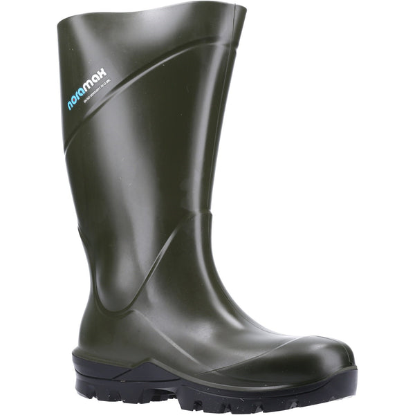 Nora Noramax Pro S5 Full Safety Polyurethane Boot — Green/Black