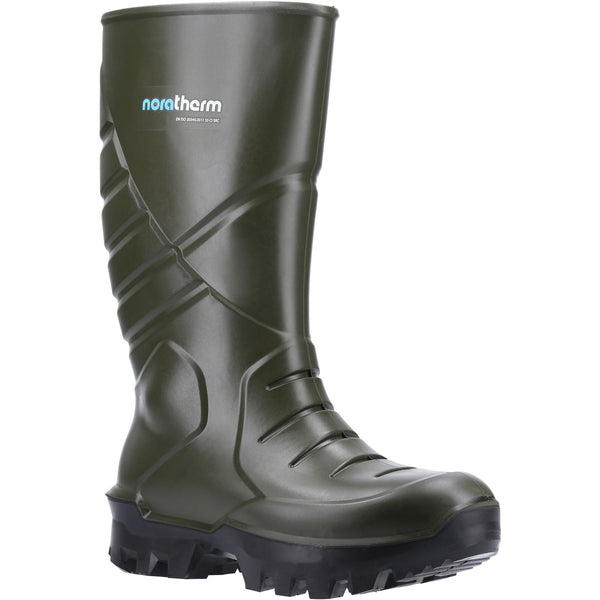 Nora Noratherm S5 Full Safety Polyurethane Thermo Boot — Green/Black