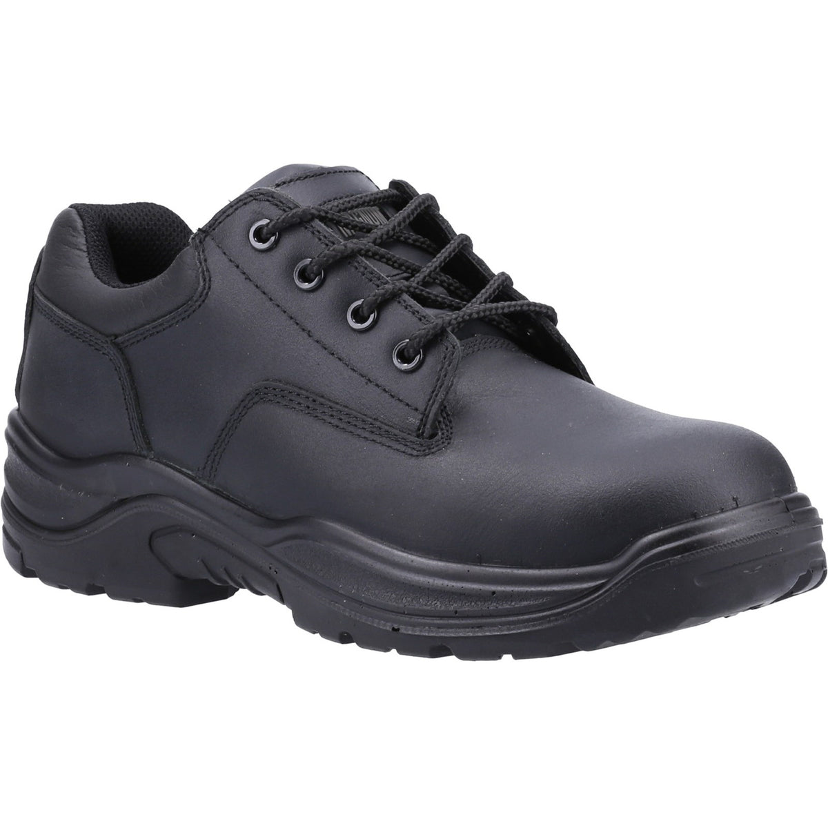 Magnum Precision Sitemaster Low CT CP Uniform Safety Shoe — Black