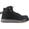 Hard Yakka 3056 Lace Zip Safety Boot — Black