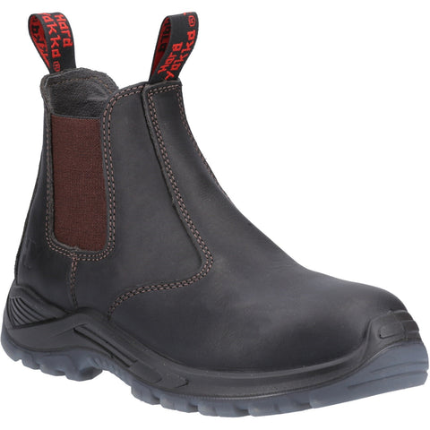 Hard Yakka Banjo Elastic Gusset Safety Dealer — Brown