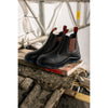 Hard Yakka Banjo Elastic Gusset Safety Dealer — Brown