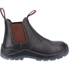 Hard Yakka Banjo Elastic Gusset Safety Boot — Brown