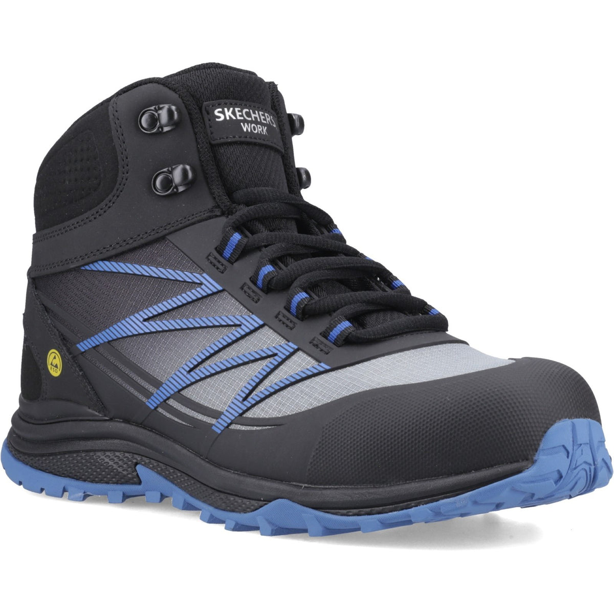 Skechers Workwear Puxal Firmle Safety Boots — Black/Blue