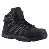 Helly Hansen Workwear Manchester Mid S3 Safety Boot — Black/Grey