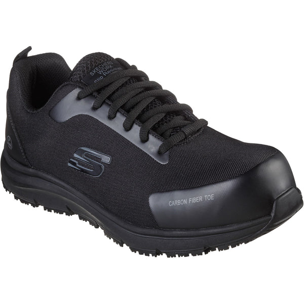 Skechers Workwear Ulmus SR Safety Trainer — Black