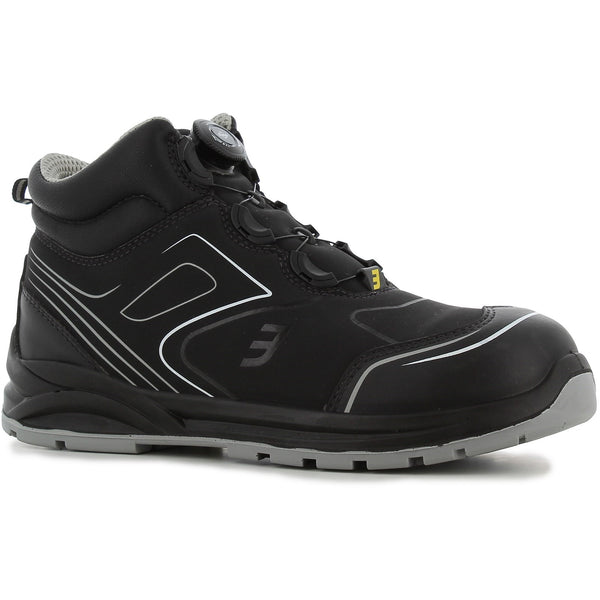 Safety Jogger Cador S3 MID TLS Safety Boots — Black