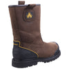 Amblers Safety FS223 Goodyear Welted Waterproof Pull on Industrial Safety Boot — Brown