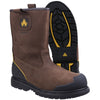 Amblers Safety FS223 Goodyear Welted Waterproof Pull on Industrial Safety Boot — Brown