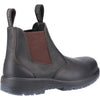 Hard Yakka Outback Safety Dealer Boot — Brown