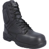 Magnum Strike Force 8.0 Side-Zip CT CP WP Uniform Safety Boot — Black