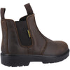 Amblers Safety FS128 Hardwearing Pull On Safety Dealer Boot — Brown