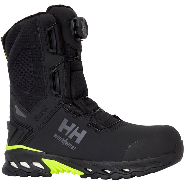 Helly Hansen Workwear Magni Evo Winter Tall Boa — Black/Dark Lime