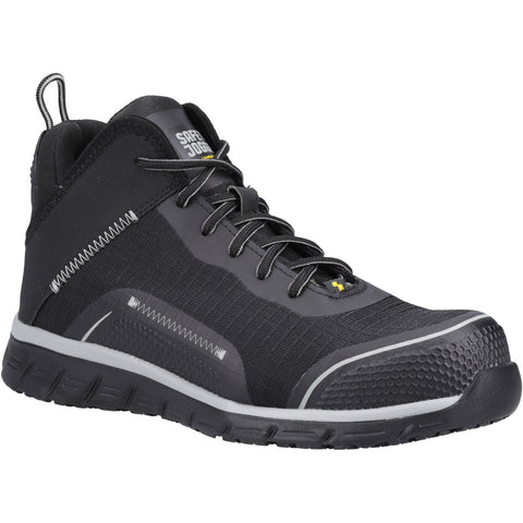 Safety Jogger LIGERO2 S1P MID Safety Boot — Black