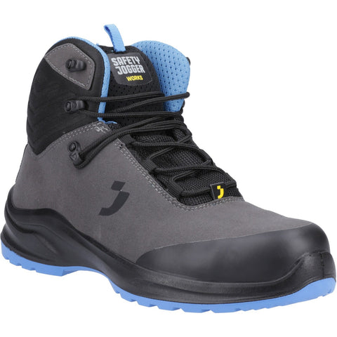 Safety Jogger MODULO S3S MID Safety Boot — Grey