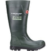 Dunlop TerraPro Full Safety Wellington — Green