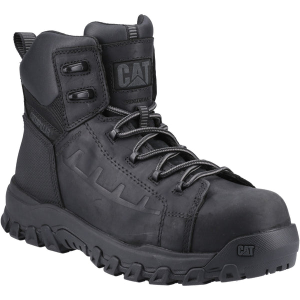 Caterpillar Threshold Rebound Safety Boot — Black