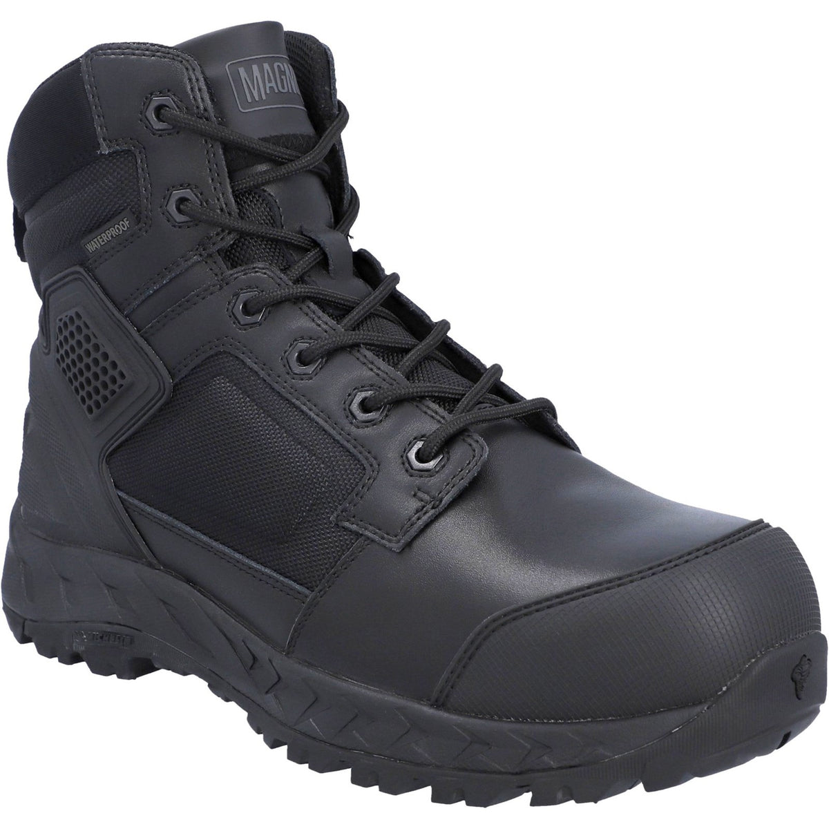 Magnum Spider Exo 6.0 CT CP WP SZ Safety Footwear — Black