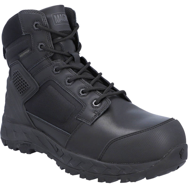 Magnum Spider Exo 6.0 CT CP WP SZ Safety Footwear — Black