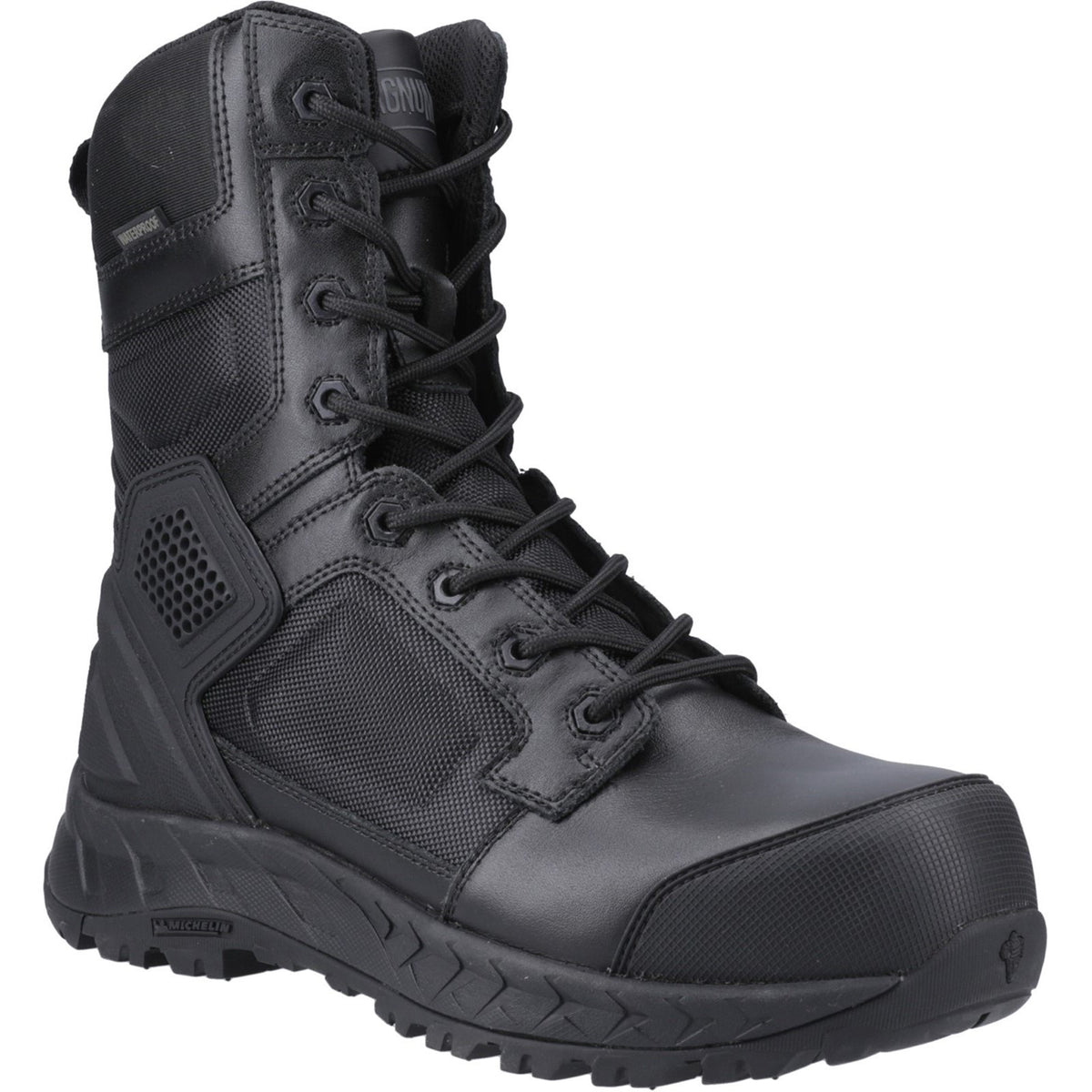 Magnum Spider Exo 8.0 CT CP WP SZ Safety Footwear — Black
