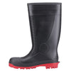 Centek FS340 Safety Wellington — Black/Red