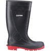Centek FS340 Safety Wellington — Black/Red