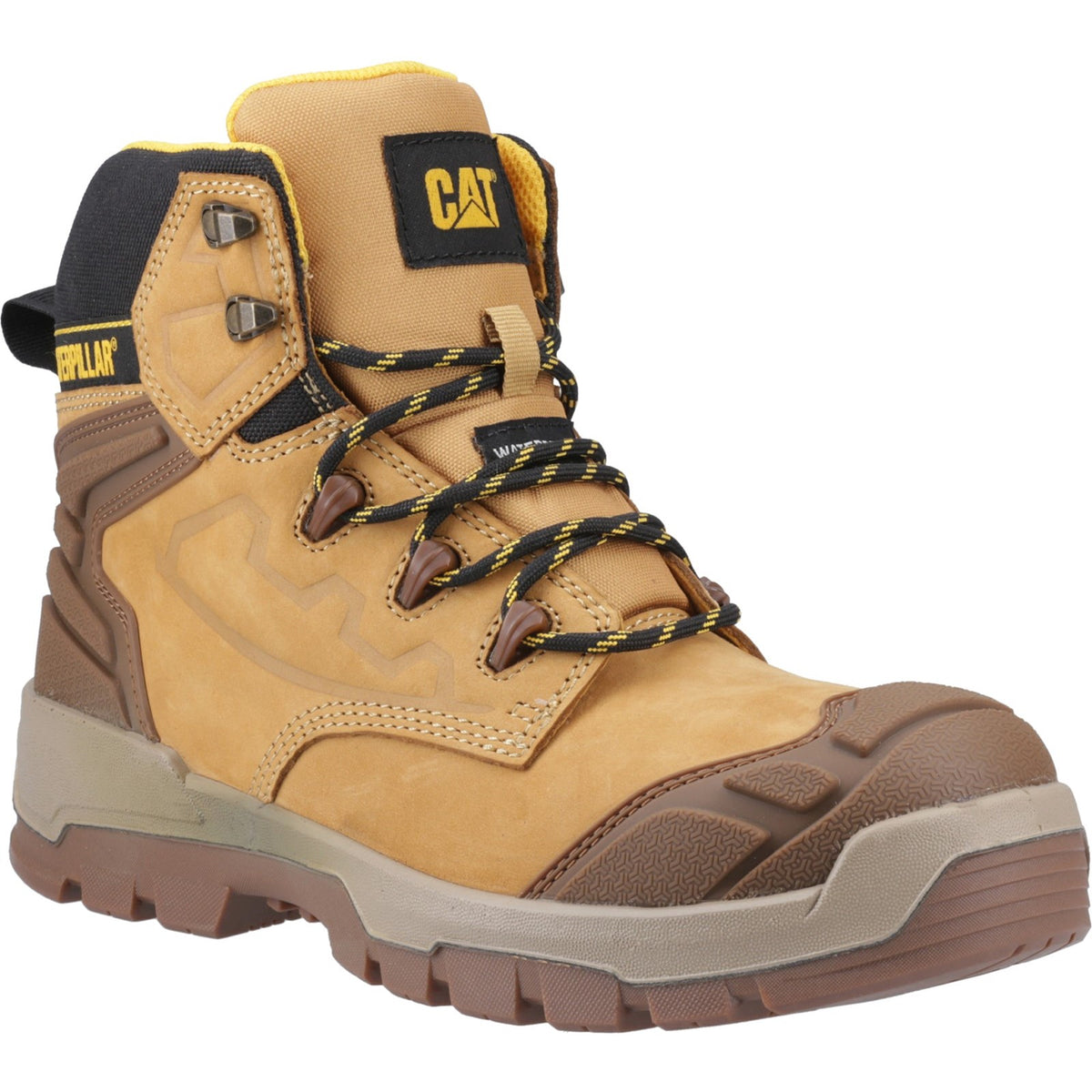 Caterpillar STRIVER XL 6" Safety Boot — Black/Yellow