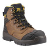 Caterpillar STRIVER XL 6" Safety Boot — Dark Beige/Black/Yellow