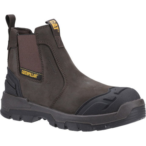 Caterpillar STRIVER XL Safety Boot — Brown/Yellow