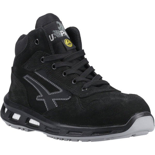 U-Power Lift Safety Shoe — Dark Grey