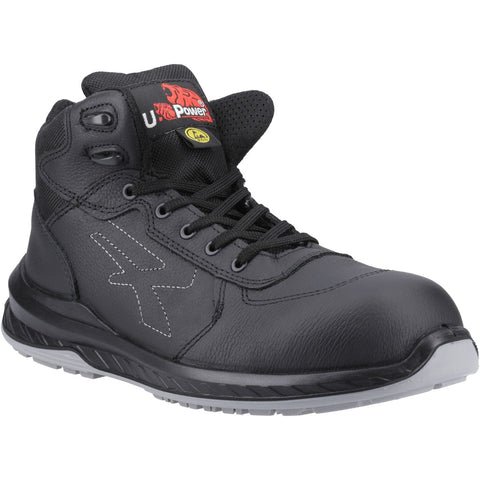 U-Power Scuro Safety Shoes — Black