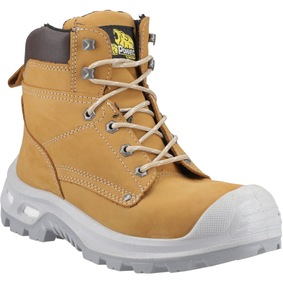 U-Power Trader Pro Work Shoes — Tan