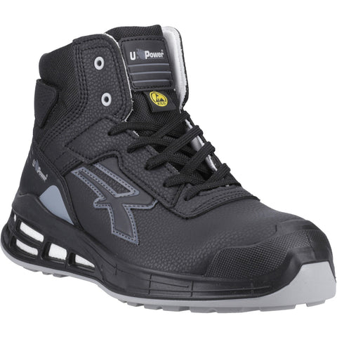 U-Power Caleb Safety Shoes — Black