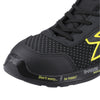 U-Power Matt Lightweight Safety Shoes — Black