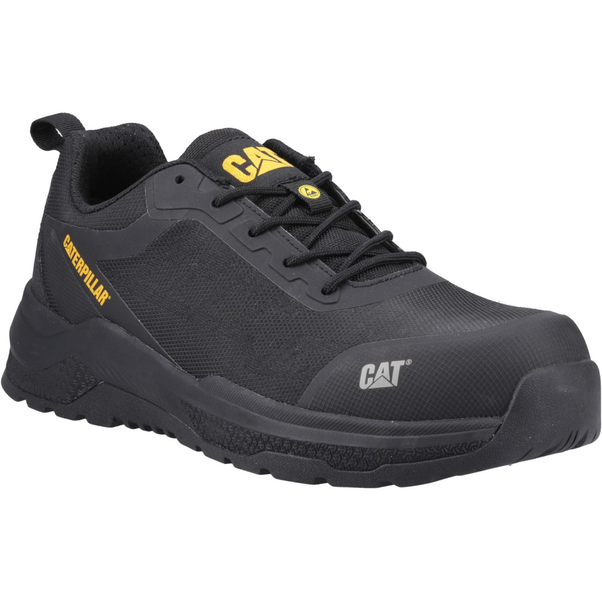 Caterpillar Inductor Mesh Low Safety Trainer — Black