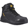 Caterpillar Inductor Mesh Mid Boot — Black