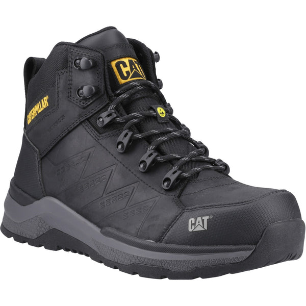 Caterpillar Inductor Mid Boot — Black