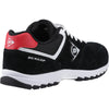 Dunlop Arrow Safety Shoes — Black/Red/White
