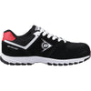 Dunlop Arrow Safety Shoes — Black/Red/White