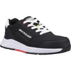 Dunlop Storm Safety Shoes — Black/White/Red