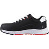 Dunlop Storm Safety Shoes — Black/White/Red